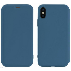 Θήκη Hoco Colorful Series Liquid Silicone για Apple iPhone X / XS Μπλε 6931474719676